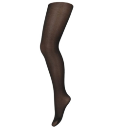 Kinderpanty Yellow Moon 35 denier met glans zwart