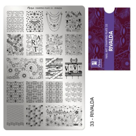 Moyra Stamping Plaat 33 Rivalda