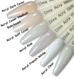 Diva Acryl Poeder Clear 45 gram