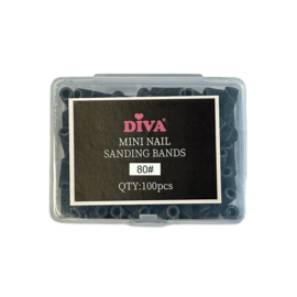 Mini Nail Sanding Bands for Small Mandrel Bit 3mm - 100 pcs - 150#