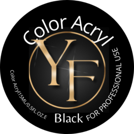 Your future nails color acryl black