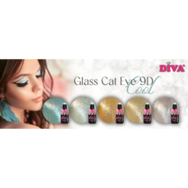 DIVA Gellak Glass Cat Eye 9D Cool Collection