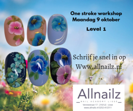 One stroke workshop maandag 9 oktober