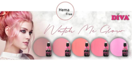 DIVA Gellak Watch Me Glow Collection + gratis pigment