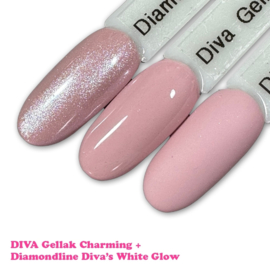 DIVA Gellak Watch Me Glow Collection + gratis pigment 10ml