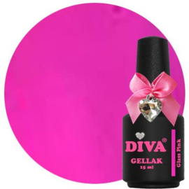 Diva Gellak Glass Hot Pink 15 ml