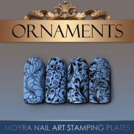 Moyra Stamping Plaat 03 Ornaments