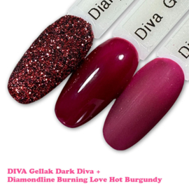 DIVA Gellak Dark Diva 10ml Hema Free