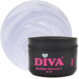 DIVA Builder Gel 3-in-1 CLEAR 15 ml