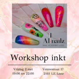 Inkt workshop vrijdag 2 mei