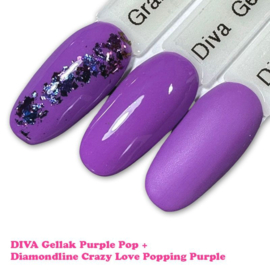 Diamondline popping purple flake