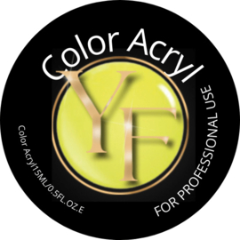 Your future nails color acryl  neon yellow