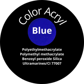 Your future nails color acryl blue