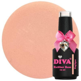 Diva Rubber Basecoat Negligee 15 ml