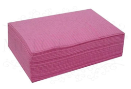 Table towels pink 125 stuks