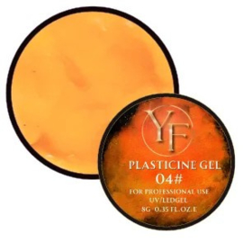 YF Plasticine 3D Nail Art UV Gel NR 04 Orange