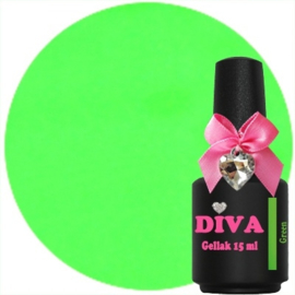 Diva Gellak Neon Green 15 ml