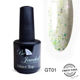 URBAN NAILS Glitter top gel 01