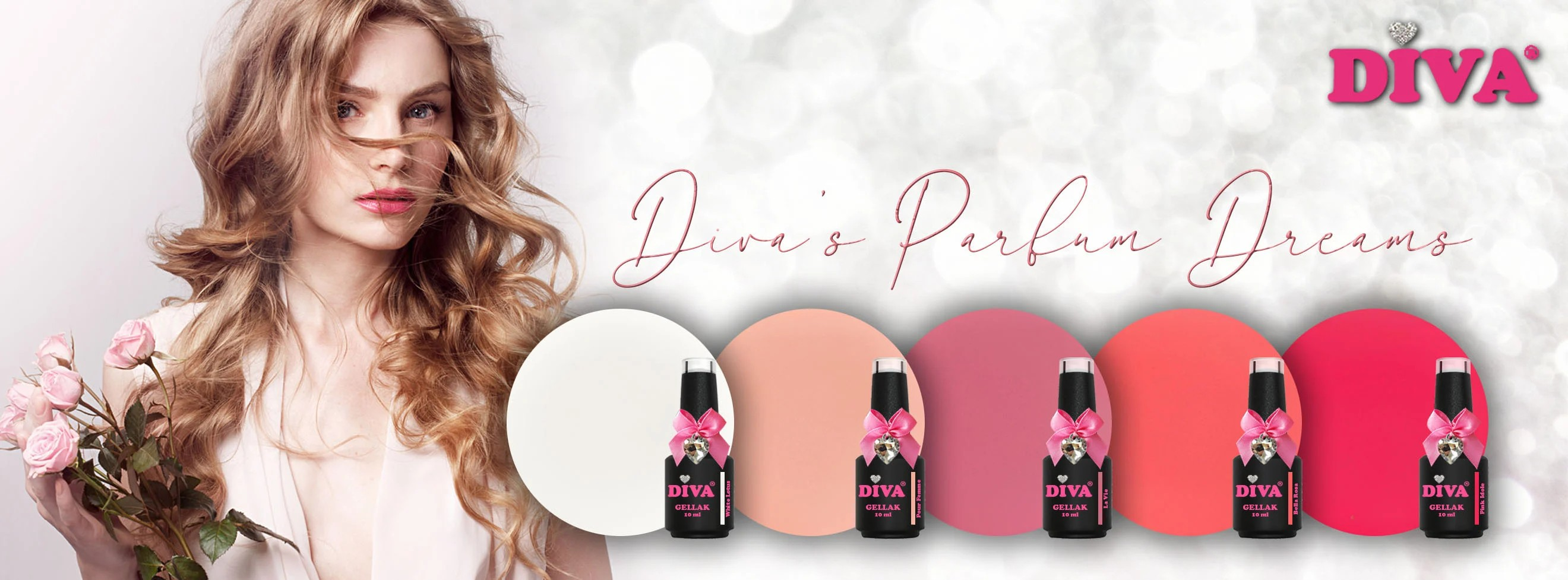 DIVA Gellak Diva's Parfum Dreams Collection 5x 10 ml