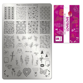 Moyra Stamping Plaat 88 LoveLove