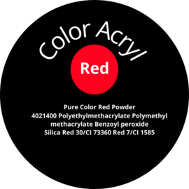 Your future nails color acryl red