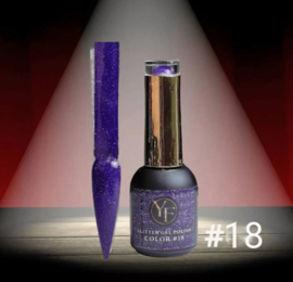 YF glitter gelpolish #18