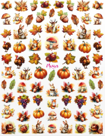 Moyra Autumn sticker no.23
