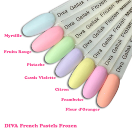 DIVA Gellak French Pastels Collection 7x 10 ml - 6+1 gratis