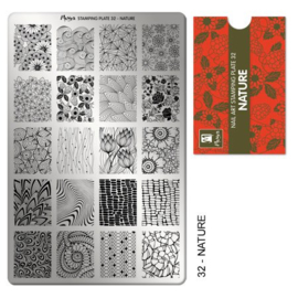 Moyra Stamping Plaat 32 Nature