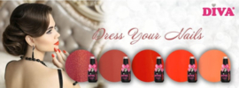 DIVA Gellak Dress Your Nails 5x 10 ml
