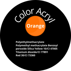 Your future nails color acryl orange