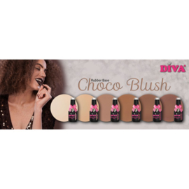 DIVA Rubber base Choco blush collectie 6x15 ml