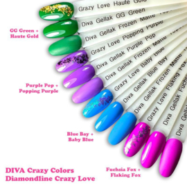 Diva Crazy colors collectie 10 ml