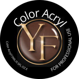 Your future nails color acryl brown