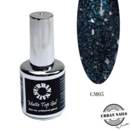 URBAN NAILS Glitter Matte Top 05