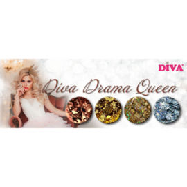 Diamondline Diva Drama Queen Holo Silver Flakes