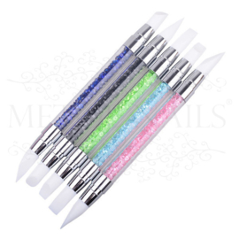 5 Delig Diamond Glitter Set van 5 Silicone Tools