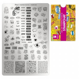 Moyra Stamping Plaat 86 Stampchat