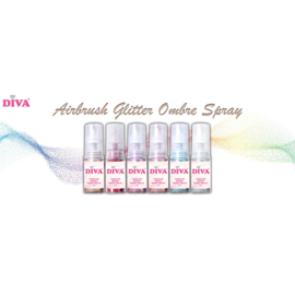 Diva glitter spray collectie