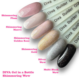 Diva Gel in a bottle Shimmering golden rose 15 ml