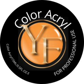 Your future nails color acryl  neon orange