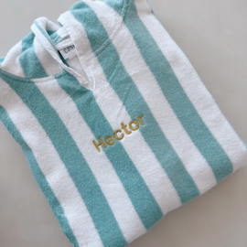 Poncho strepen | groen