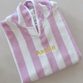 Poncho strepen | lila