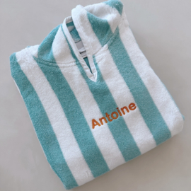 Poncho strepen | groen