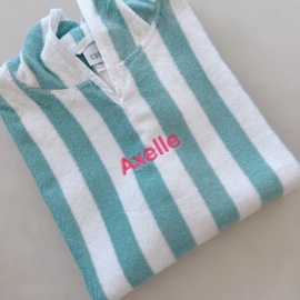 Poncho strepen | groen