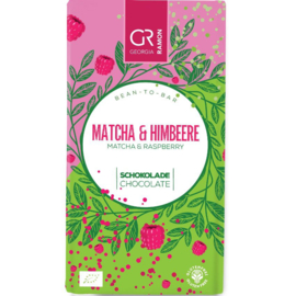 Georgia Ramon - Matcha & Framboos 40% witte chocolade