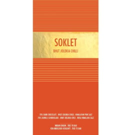 Soklet - Bhut jolokia chilli & roze Himalaya zout 70%