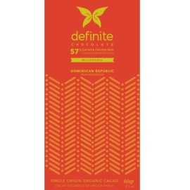 Definite - Macadamia 57% Vegan melkchocolade