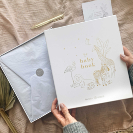 My Baby Book Safari | Blush and Gold