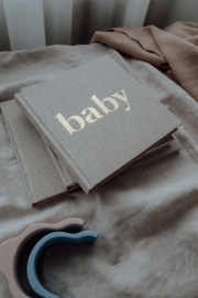 Linnen Invulboek | Baby